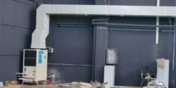 大型室內(nèi)羽毛球館區(qū)域降溫，安裝蒸發(fā)冷省電空調(diào)-立式管道機(jī)組