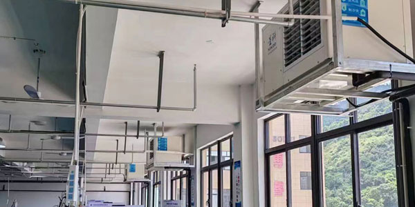 汽配廠房車間降溫裝蒸發冷省電空調比傳統空調，更環保省錢省電