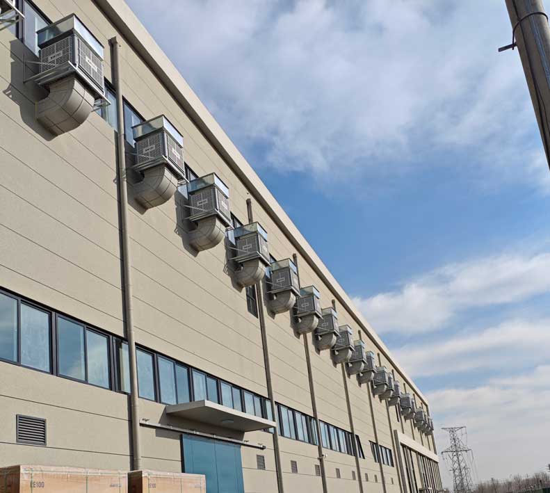 工業廠房降溫通風換氣優選，星科工廠環保空調