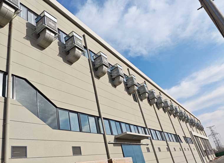 工業(yè)工廠車間通風(fēng)降溫，應(yīng)用星科環(huán)保空調(diào)